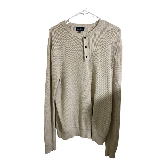 Brooks brothers mens half button knit baumwolle cotton sweater size medium - Picture 8 of 8